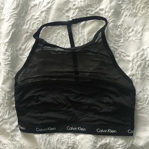 CK sports bra
